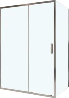 Душевой уголок BelBagno Luce AH-1-140/100-C-Cr профиль хром, стекло прозрачное