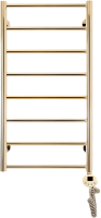 Полотенцесушитель электрический Domoterm Медея П8 40x80, золото, R