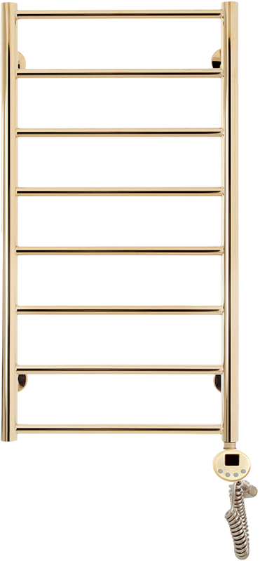 Полотенцесушитель электрический Domoterm Медея П8 40x80, золото, R