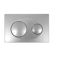 Кнопка смыва для унитаза AZARIO AZ-8200-0011 пластик, цвет глянцевый хром