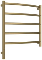 Полотенцесушитель электрический Сунержа Галант 3.1 32-6000-6060 70x65 см, подключение слева, золотой шелк, лесенка