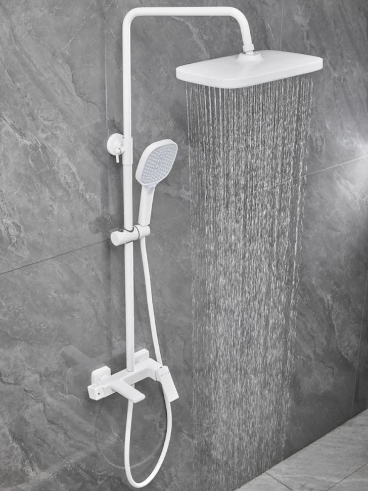 Душевая стойка Haiba HB24831-8 белая