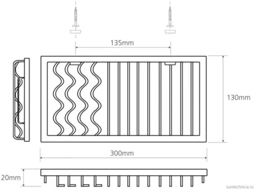 Полка Bemeta Cytro 102308082 для душа