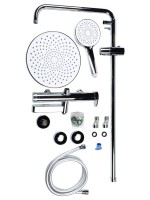 Душевая стойка Agger Sweet A2793300 хром глянцевый