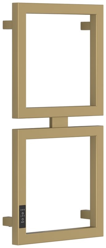 Полотенцесушитель электрический Сунержа Этюд E 32-0844-6030 105x35 см, подключение слева, золотой шелк