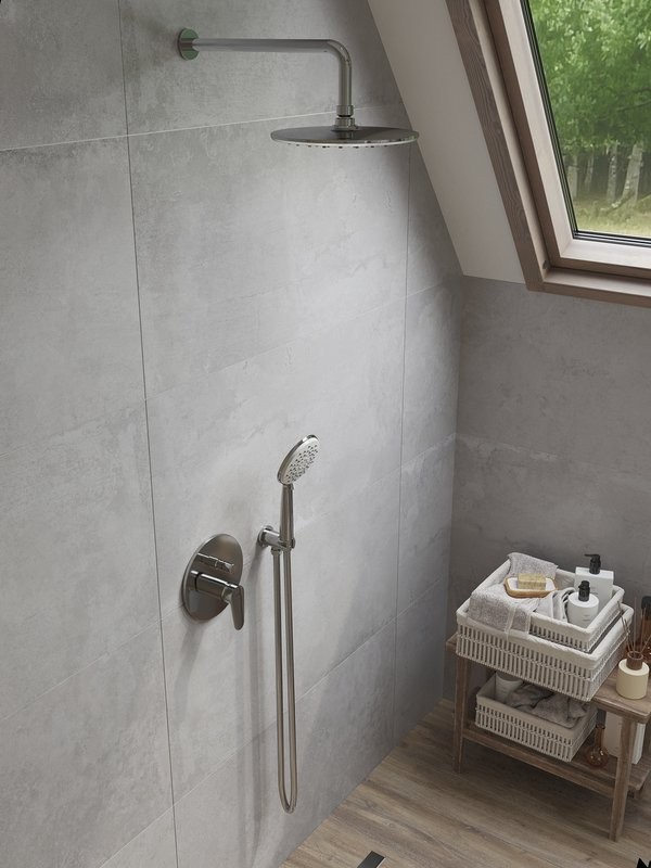 Душевой комплект Cersanit Лара (Lara) 68149 С ВНУТРЕННЕЙ ЧАСТЬЮ, хром