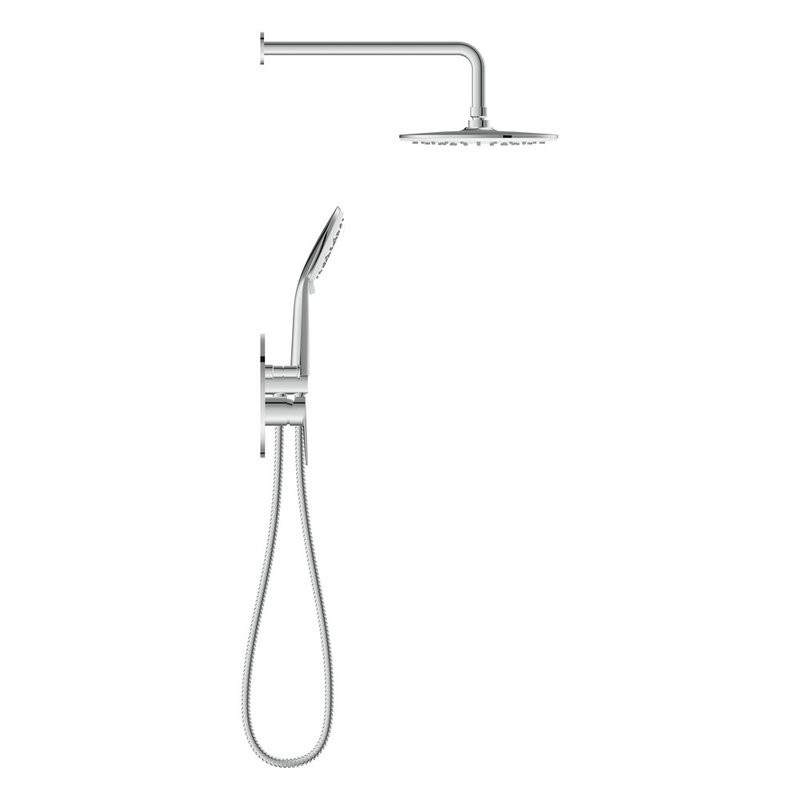 Душевой комплект Cersanit Лара (Lara) 68149 С ВНУТРЕННЕЙ ЧАСТЬЮ, хром