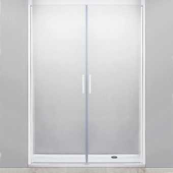 Душевая дверь в нишу Cezares Relax B-2-180-C-Bi стекло прозрачное