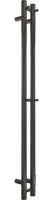 Полотенцесушитель электрический EWRIKA Пенелопа X2 120, черный
