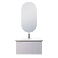 Мебель для ванной комнаты Vigo Neo 80 подвесная, 1 ящик, матовая белая