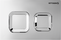 Комплект Инсталляция BETTOSERB Sava Fix Slim 40006456 + Кнопка Smart 40006473 цвет глянцевый хром