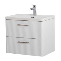 Мебель для ванной комнаты BelBagno Due 50 белый металлик