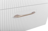 Мебель для ванной комнаты BelBagno Due 50 белый металлик