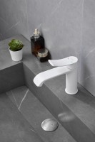 Смеситель для раковины Haiba HB10553-8 белый