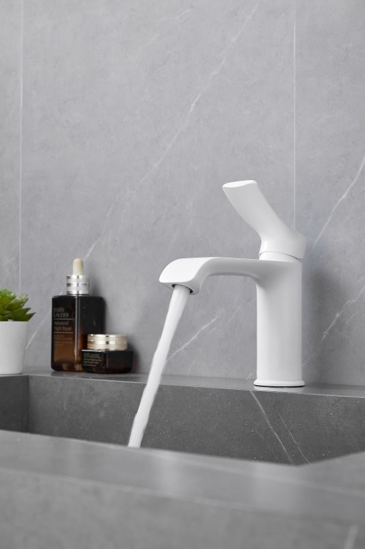 Смеситель для раковины Haiba HB10553-8 белый