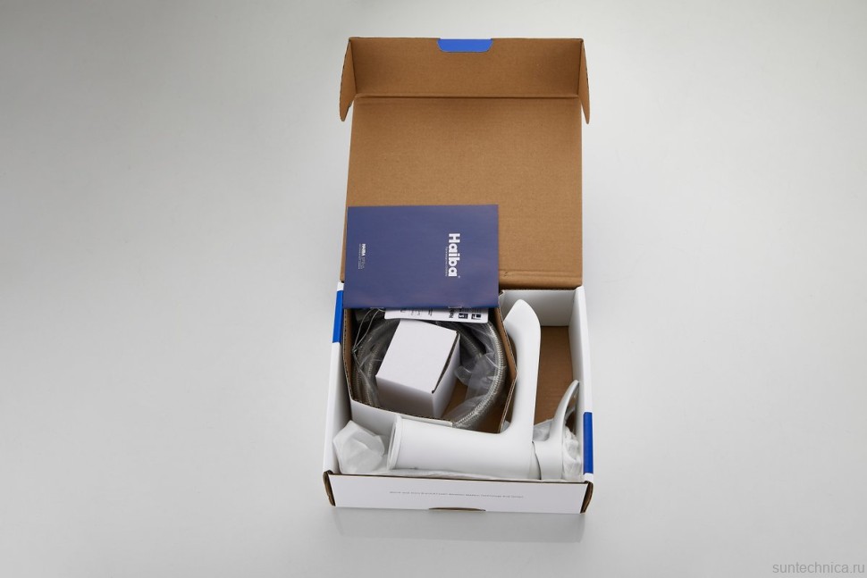 Смеситель для раковины Haiba HB10553-8 белый