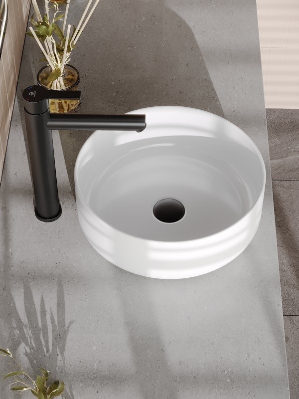 Смеситель для раковины Agger Easy A3112144 черный матовый