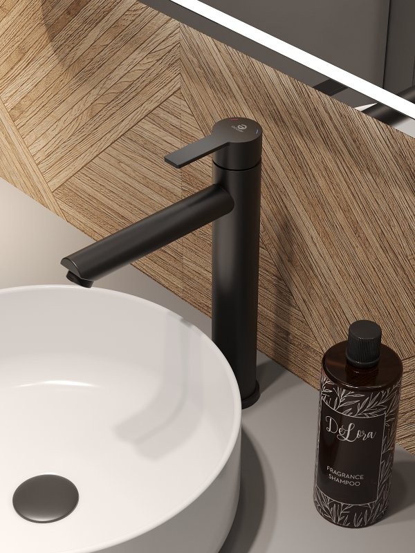 Смеситель для раковины Agger Easy A3112144 черный матовый