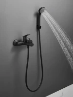 Смеситель для ванны с душем Haiba HB60719-7 черный Смеситель для ванны с душем Haiba HB60719-7 черный