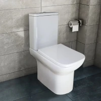 Унитаз-компакт напольный AZARIO Alba AZ-8323 глянцевый белый Унитаз-компакт напольный AZARIO Alba AZ-8323 глянцевый белый