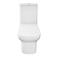 Унитаз-компакт напольный AZARIO Alba AZ-8323 глянцевый белый