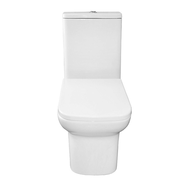 Унитаз-компакт напольный AZARIO Alba AZ-8323 глянцевый белый