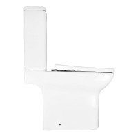 Унитаз-компакт напольный AZARIO Alba AZ-8323 глянцевый белый