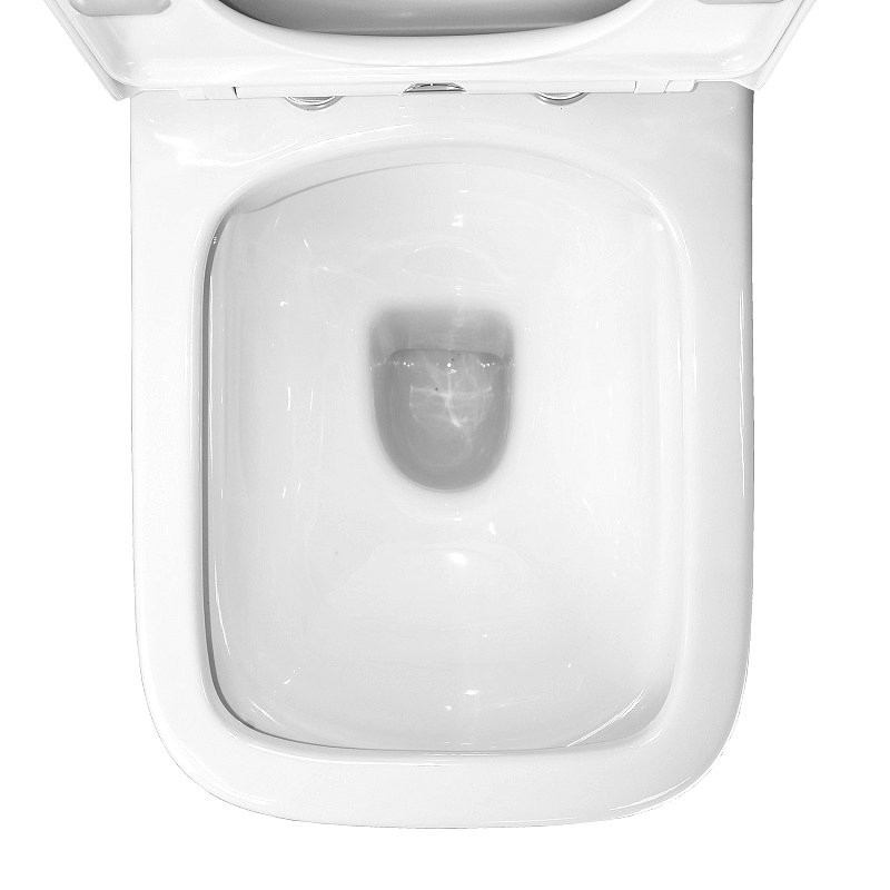 Унитаз-компакт напольный AZARIO Alba AZ-8323 глянцевый белый