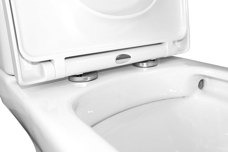 Унитаз-компакт напольный AZARIO Alba AZ-8323 глянцевый белый