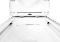 Унитаз-компакт напольный AZARIO Alba AZ-8323 глянцевый белый