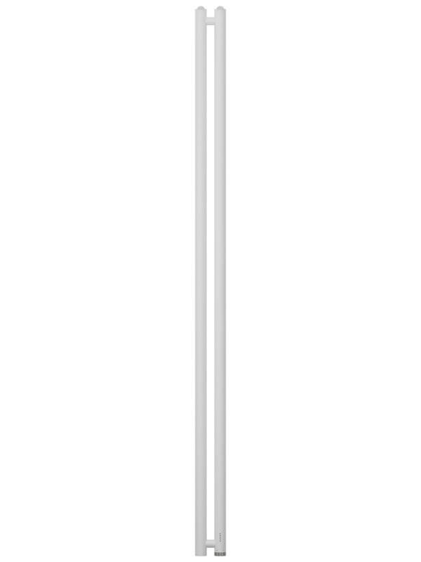 Полотенцесушитель электрический Сунержа Нюанс 4.0 30-0881-1553 150x10 см, подключение справа, скрытое подключение справа, матовый белый, I-образный