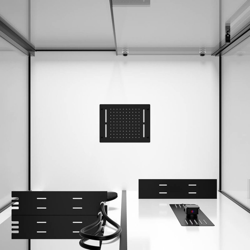 Душевая кабина Black&White Galaxy G8028 1150х900х2170, с низким поддоном