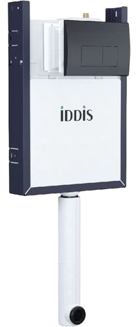 Смывной бачок скрытого монтажа IDDIS Optima Home OPH0MBCi32K кнопка смыва матовая черная