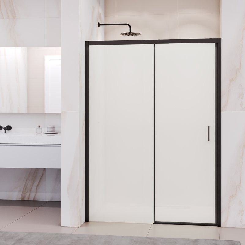 Душевая дверь в нишу RGW Passage PA-017-B 120х195, профиль черный