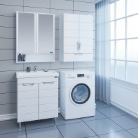 Мебель для ванной комнаты СаНта Родос 70 напольная, 2 дверцы