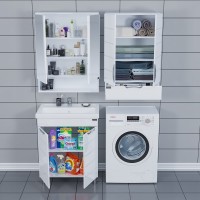 Мебель для ванной комнаты СаНта Родос 70 напольная, 2 дверцы