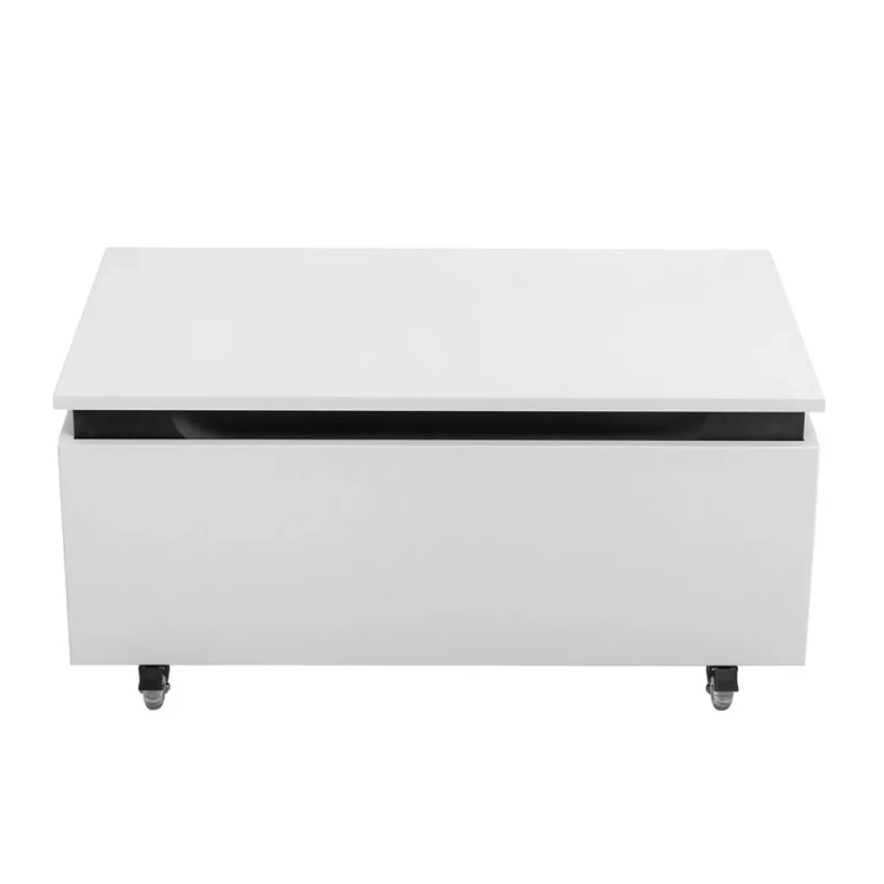 Тумба с раковиной Cezares Slider 80 подвесная, 2 ящика, белая