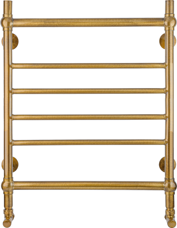 Полотенцесушитель водяной Secado Флоренция 4 65x55 см, бронза, лесенка, латунь