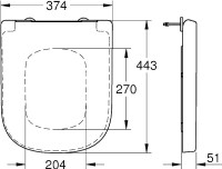 Унитаз-компакт напольный Grohe Euro Ceramic 3933800H