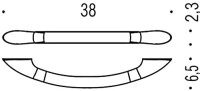 Поручень Colombo Design Complementi B9733