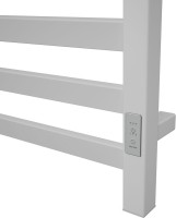 Полотенцесушитель электрический Bauedge Hotel Veer DB-0114 50х100, белый полуматовый