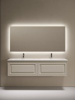 Мебель для ванной комнаты Sancos Very 160 подвесная, beige soft, раковина CN7023