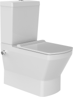 Унитаз-компакт напольный Bien Neptun NPKD06301VE0W5SZ0 с функцией биде,  встроенным смесителем