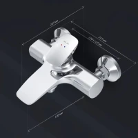 Смеситель для ванны с душем AM.PM Spirit V2.0 F70A10000 Смеситель для ванны с душем AM.PM Spirit V2.0 F70A10000