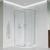 Душевой уголок Veconi Evo 200 CH 120х80 см, профиль глянцевый хром, стекло прозрачное