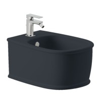 Биде подвесное ArtCeram Atelier ATB001 17 00 черный матовый