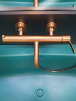 Смеситель для ванны с душем AltroBagno Unione AltroBagnoUnione0223BC матовая медь