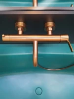 Смеситель для ванны с душем AltroBagno Unione AltroBagnoUnione0223BC матовая медь