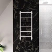 Полотенцесушитель электрический Grota Simple K RAL9016 EL 43х100, матовый белый