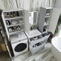 Мебель для ванной комнаты Style Line Марелла 70 напольная, серая